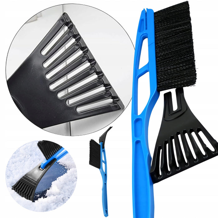 Szczotka Do Śniegu Z Elastycznym Włosiem Skrobaczką Do Szyb Zimowa Do Auta
