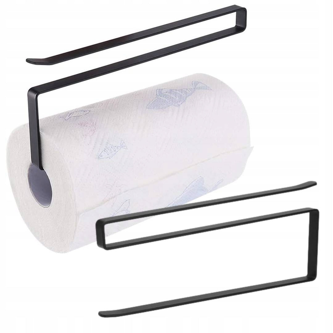UCHWYT WIESZAK NA RĘCZNIK PAPIEROWY KUCHENNY LOFT METALOWY BEZ WIERCENIA