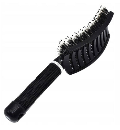 Szczotka do Włosów z Włosiem Dzika ABODY Masująca PREMIUM FINGERBRUSH