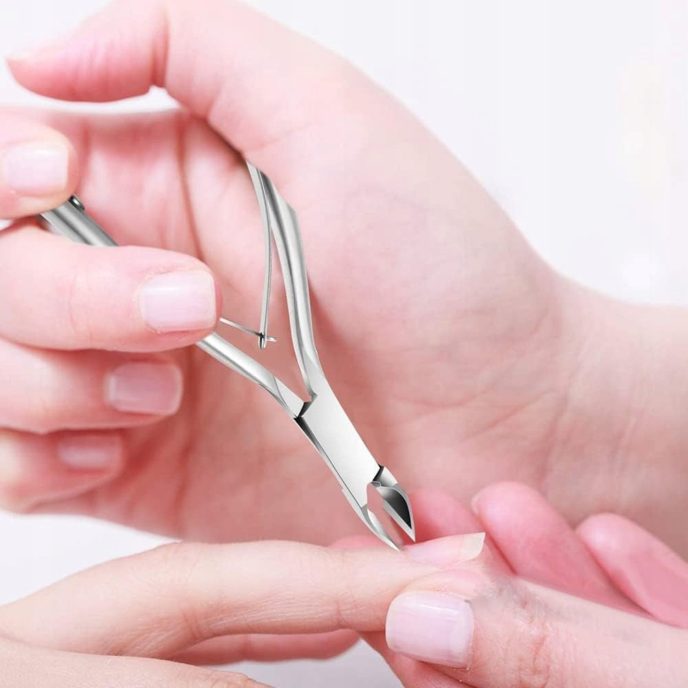 Profesjonalne Cążki Do Usuwania Skórek Stal Chirurgiczna Manicure 4mm