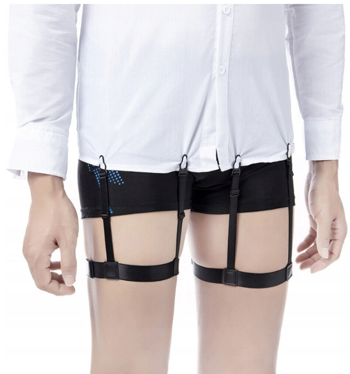 ORYGINALNE SZELKI DO KOSZULI SZELKI MESKIE DO UTRZYMANIA KOSZULI PREMIUM