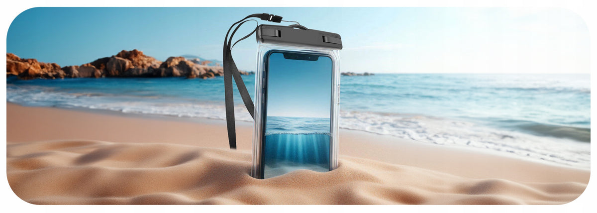 ETUI NA TELEFON WODOSZCZELNE PIENIĄDZE WODOODPORNE UNIWERSALNE NA PLAŻE