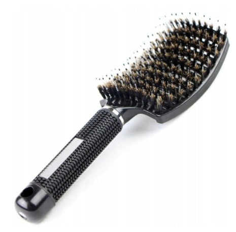 Szczotka do Włosów z Włosiem Dzika ABODY Masująca PREMIUM FINGERBRUSH
