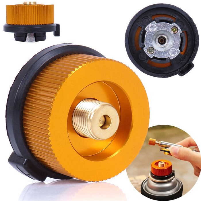 ADAPTER DO KARTUSZA GAZU NABÓJ GAZOWY GWINT 7/16" LPG DO KUCHENEK BUTLI