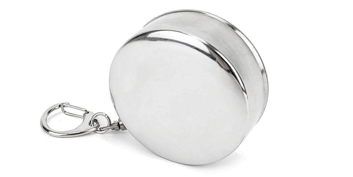 Metalowy kieliszek turystyczny składany 60 ml