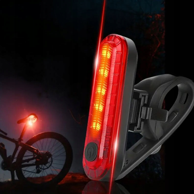 Lampka rowerowa przednia tylna led lampki rowerowe przód tył zestaw