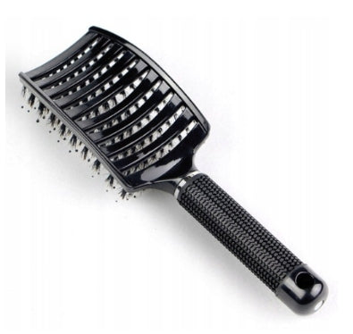 Szczotka do Włosów z Włosiem Dzika ABODY Masująca PREMIUM FINGERBRUSH