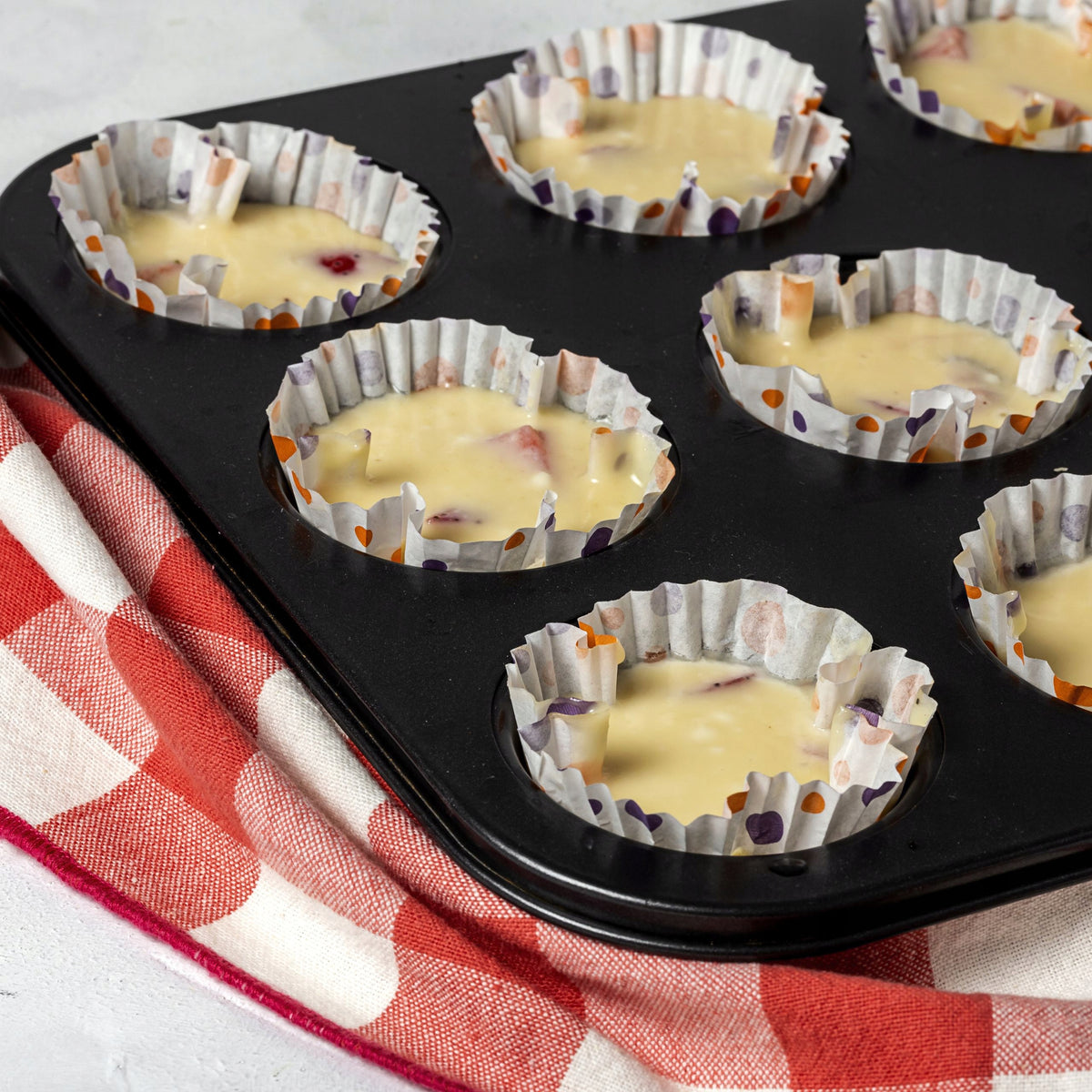 FORMA DO MUFFINEK blacha forma do pieczenia babeczek kuchenna foremki x12