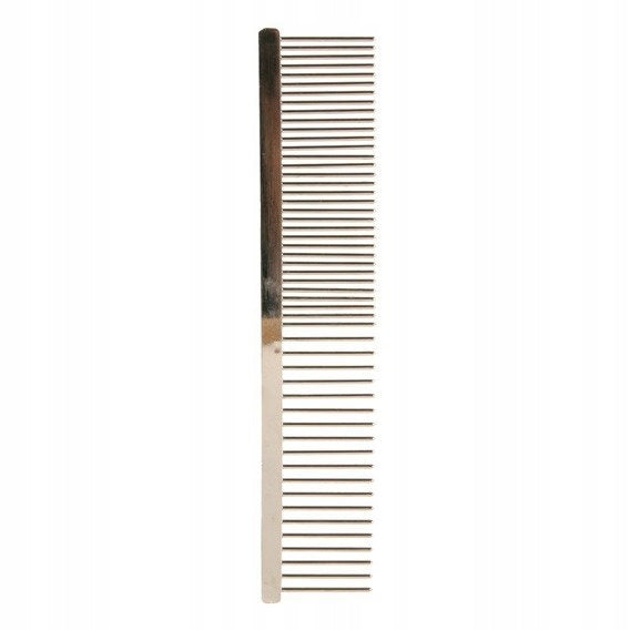 Grzebyk metalowy do rozczesywania sierści grzebień psa kota 16cm maltańczyk