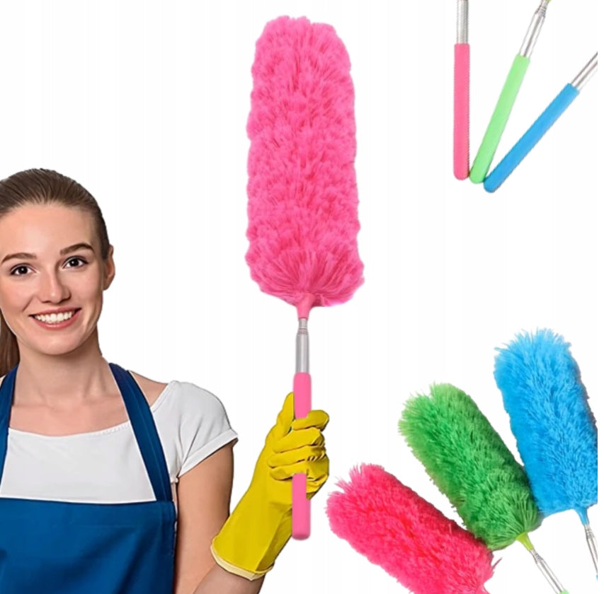 SZCZOTKA MIOTEŁKA DO KURZU TELESKOPOWA KURZAWKA Z MIKROFIBRY DUSTER XXL