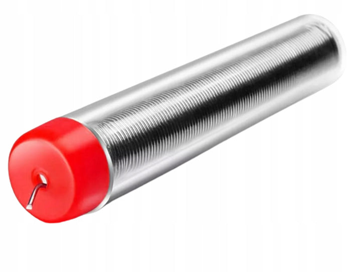 Cyna lutownicza 12g cyna z topnikiem spoiwo lutownicze fiolka do lutowania