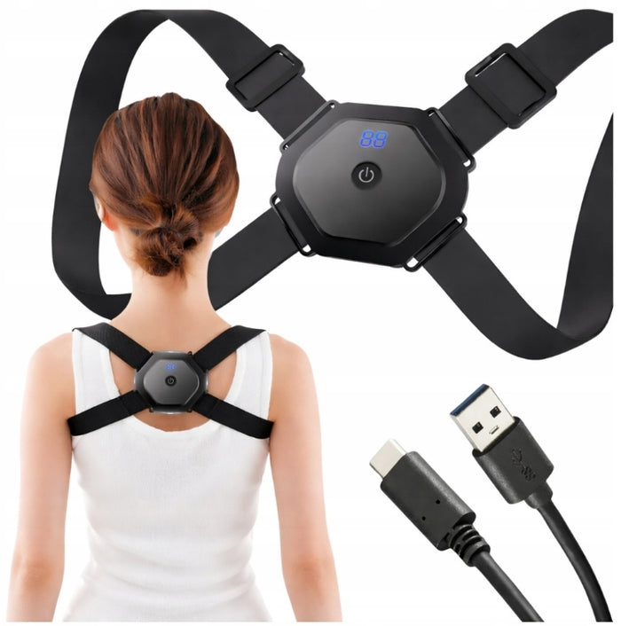 KOREKTOR WAD POSTAWY INTELIGENTNY PAJĄCZEK SZELKI USB NA PLECY KRĘGOSŁUP