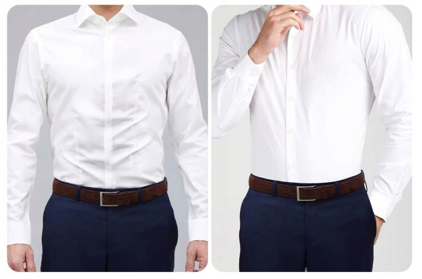 ORYGINALNE SZELKI DO KOSZULI SZELKI MESKIE DO UTRZYMANIA KOSZULI PREMIUM