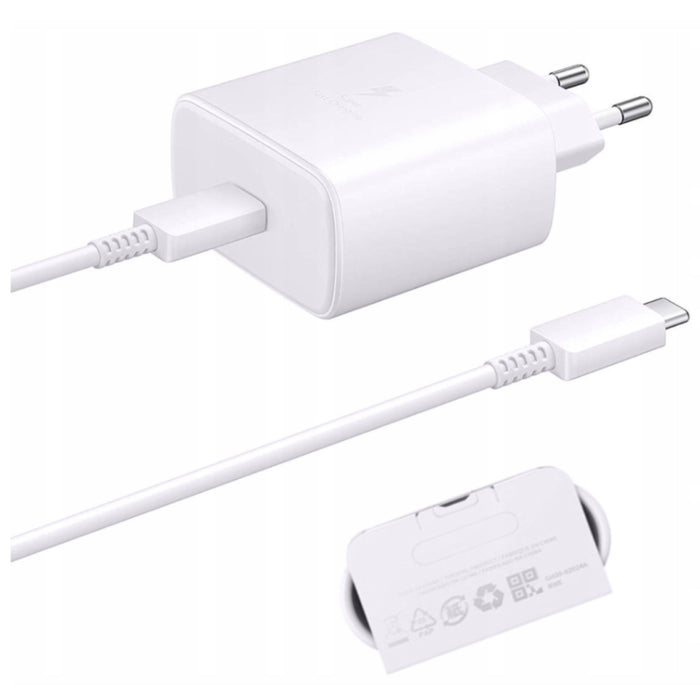 SZYBKA ŁADOWARKA SIECIOWA 45W GaN USB-C TYPU C PD 3.0 QC 3.0 KOSTKA + KABEL