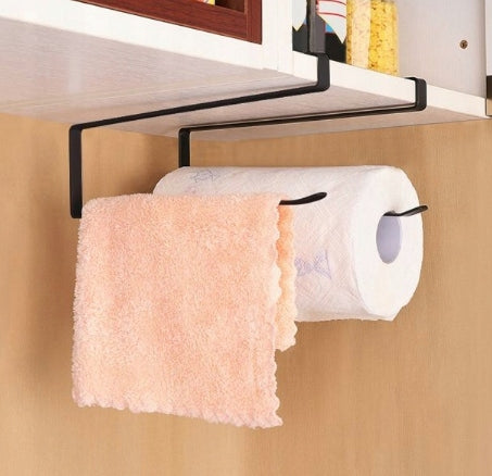 UCHWYT WIESZAK NA RĘCZNIK PAPIEROWY KUCHENNY LOFT METALOWY BEZ WIERCENIA