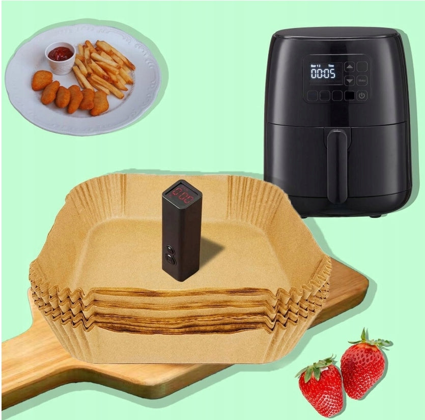 Wkład AIR FRYER 300X papier wkłady papierowe do frytkownicy beztłuszczowej