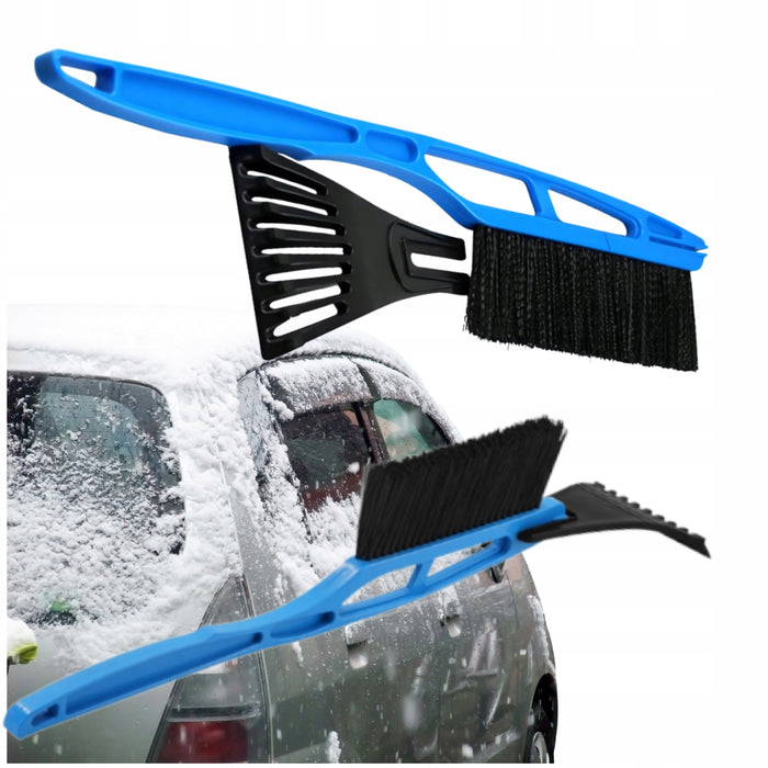 Szczotka Do Śniegu Z Elastycznym Włosiem Skrobaczką Do Szyb Zimowa Do Auta