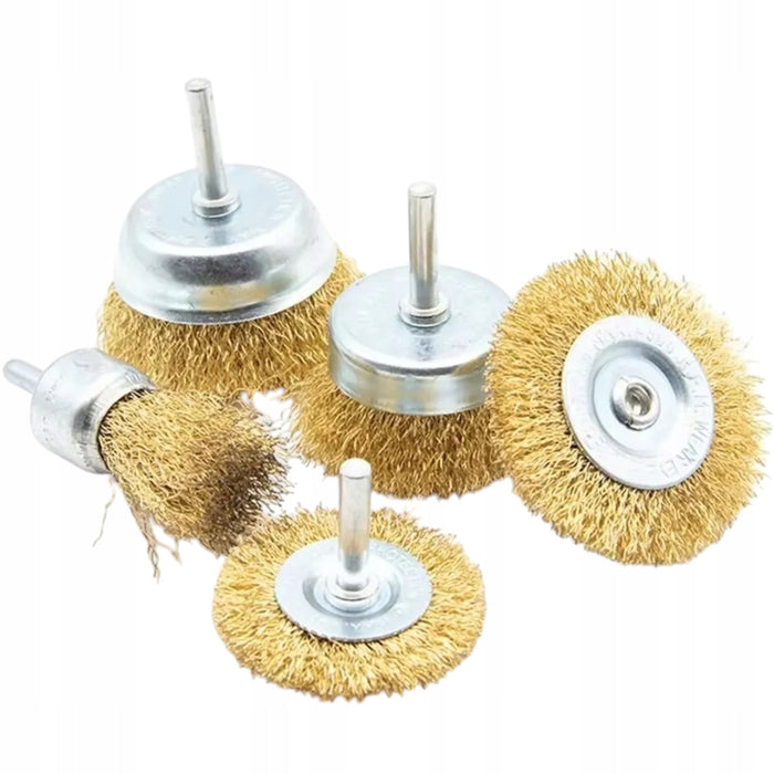 Zestaw szczotek drucianych TurboTools 5 sztuk