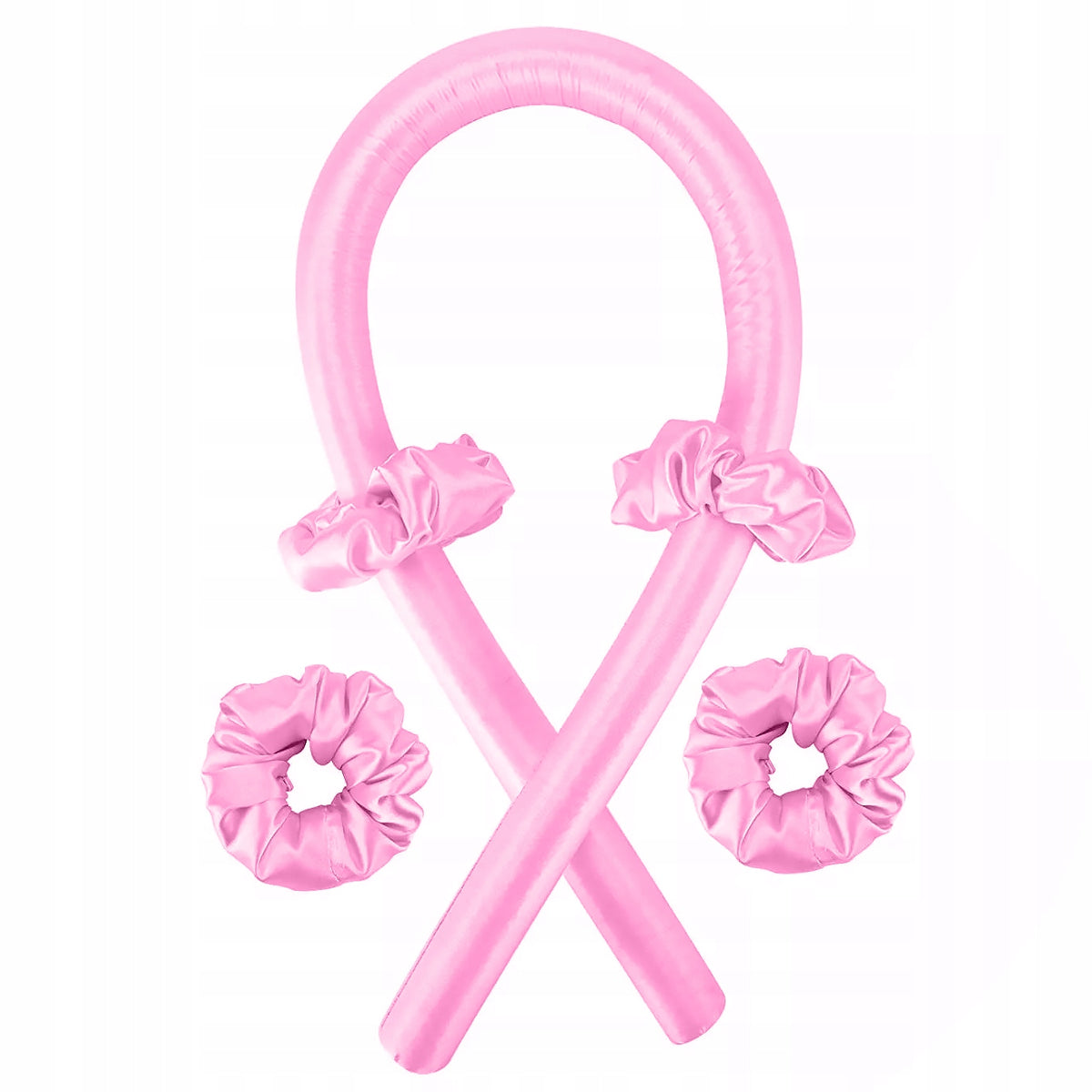 Wałek do kręcenia Loków Heatless Curls Scrunchie do włosów + spinka i gumki